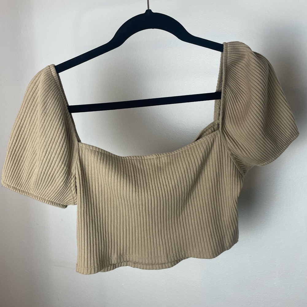 H&M Square Neck Crop Top